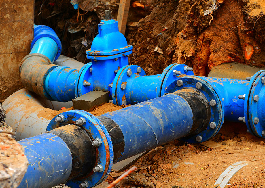 Sewer Line Replacement in Fellows